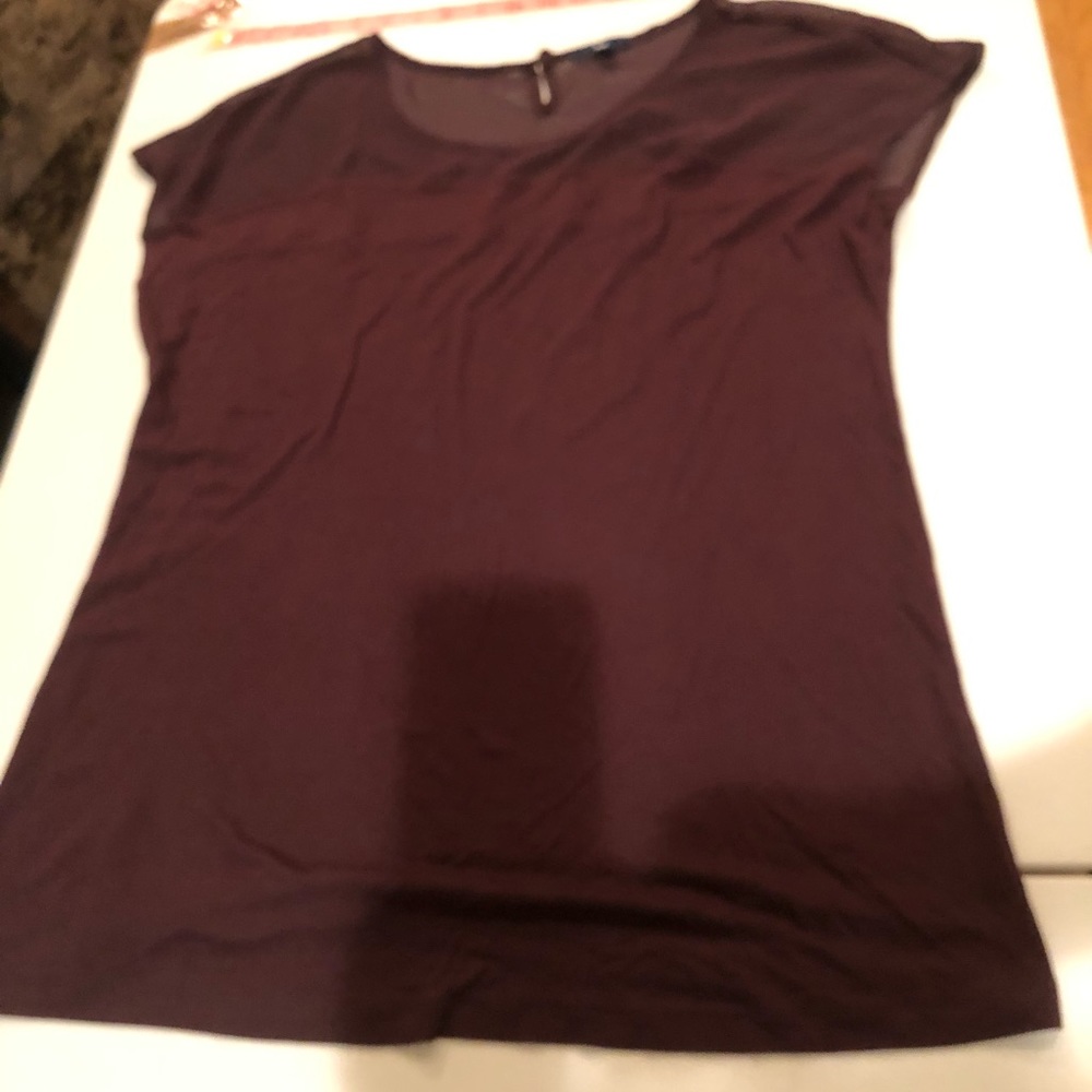 GAP Women's Short Sleeve Tee - Dark Purple